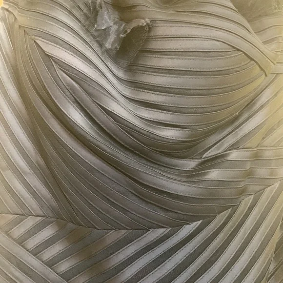 Gracia Wednesday Black Bandage Style Tulle One Shoulder Cocktail Formal Dress L - Picture 11 of 16